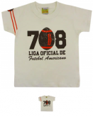 Camiseta Infantil de Menino Manga Curta Cru - Jaca-Lelé